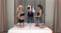 stacey and megan having a stereoscopic catfight