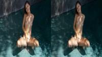 SBS 3D hot chick masturbating in the pool