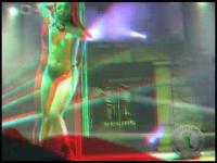 anaglyph 3d topless teen stripping by a dancing pole
