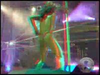 red cyan 3d tight teen takes it all off