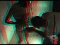 anaglyph 3d washing couple