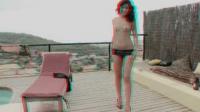 stereoscopic stripping softcore hot babe