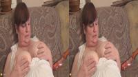 bigboobed mature playing with her funbags in crossview 3D XXX