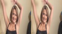 sexy mature blonde granny posing for the 3d camera