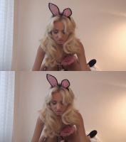 Victoria Puppy fucks dude as sexy bunny in over under 3D