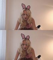 sexy bunny fucks lucky dude in front of the HD POV 3D camera