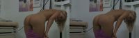 SBS 3D hot blonde teen undressing for her medical exam