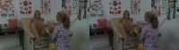hot blonde doctor fingers patients pussy, for 3D TV