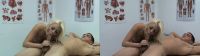 SBS D blowjob by sexy blonde doctor
