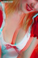 Maria Shevchenko anaglyph cosplay