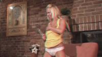 slutty bimbo feeling herself in real 3d