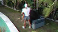 couple in stereo foreplay