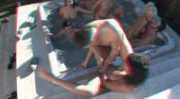 stereoscopic hottub orgy