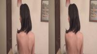 sexy slim teen takes off her bra in Side by side HD 3D