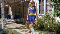 ally kay blonde cheerleader in sbs