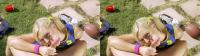look at this blonde sucking cock POV style in side by side 3D