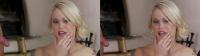 Ash Hollywood swallowing cum in SBS 3D