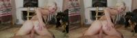 bimbo cowgirl rides cock on the floor POV style for 3Dxstar