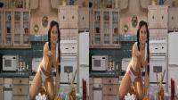 slutty pigtailed cute teen bettina dicapri asking for dick in side-by-side 3D