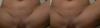 anal sex closeup in side by side 3D