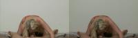 extremely hot blonde babe with glasses POV deepthroat blowjob for 3D TV