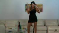 parrty hat sexy blonde in stereo