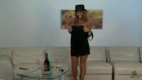 bimbo slut stripping for you in real 3-d