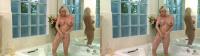 sexy bigboobed blonde MILF Diamond Foxx naked in the hottub