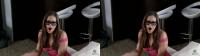 3D TV hot brunette porntstar Gracie Glam ready to give head
