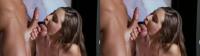 3d tv porn with brunette teen licking his balls pretty well