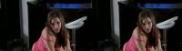3D TV hot brunette cutie Gracie Glam looking extremely horny