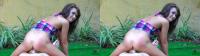 4D POV porn with tanned big ass brunette slut during a picknick XXX