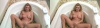 Lexi Belle showing her beautiful hot body in a tub filled with candy in stereo 3d