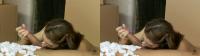 SBS 3D: teen sucks the balls of a really lucky dude