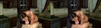Sexy MILF pornstar Lisa Ann gives blowjob in SBS 3D POV 1080p HD for 3D TV