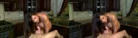 bigboobed MILF brunette pornstar Lisa Ann gives POV oral sex for 3D TV