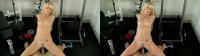 crossview 3d porn with sexy blonde pornstar riding the cock of her coach after a workout