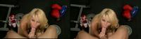 SBS 3D porn blonde giving really nice head with a POV view for the 3d camera