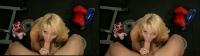side by side HD POV 3D cocksucking action after workout for 3dxstar featuring sexy blonde Monique Alexander