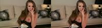 sexy french maid Nika Noire topless sucking her finger to seduce the 3D cameraman