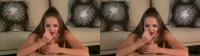POV cock sucking action by french maid Nika Noire in POV HD SBS 3D for 3D TV