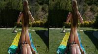 big ass bronzed slut fucking lucky dude in SBS 3D