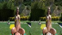 SBS 3D bigboobed blonde slut garden fucking