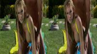SBS 3D bigboobed Nikki Sexx fucked from behind in side-by-side 3-d