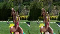 bigboobed bikini slut fucks lucky dude on the grass in crossview 3d porn