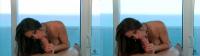 POV cock sucking action with ocean view by Rachel Roxxx in true color 3d porn image