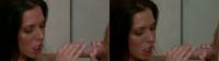 side by side 3d handjob during shower blowjob with horny brunette slutty pornstar Rachel Starr