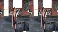 SBS 3D bitch roaming around in an abandoned building