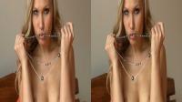 horny blonde seducing you in true color 3D