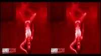 stereoscopic fucking couple under the red neon light